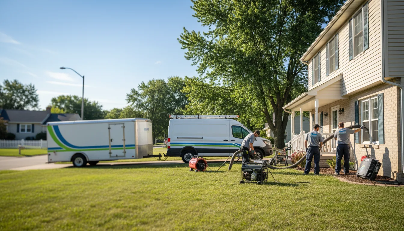Flooded Basement Restoration And Cleanup With Repair in South Saint Paul, MN near me